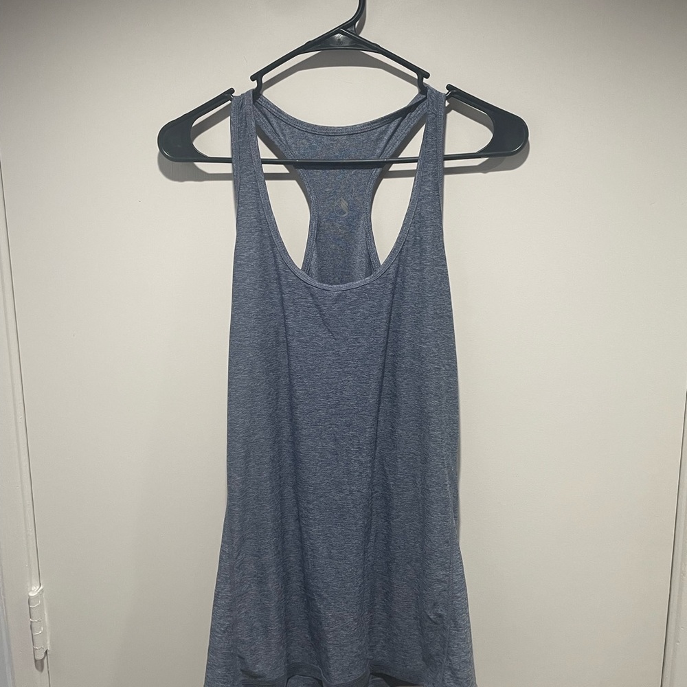 3 pk slate, tan, purple workout tanks XXL